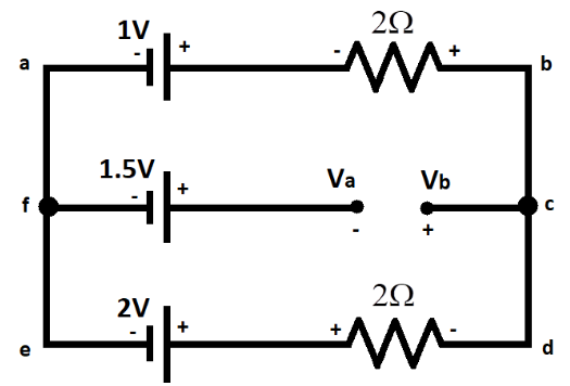 Finding the Steady State Potential Difference over a Capacitor in