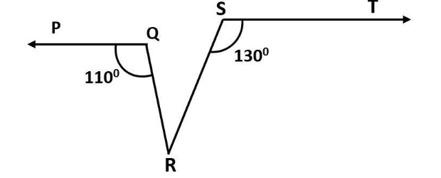 In The Figure If Pqparallel Stangle Pqr 1100 And