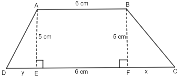 The base of a right prism is a Trapezium whose lengths of two parallel ...