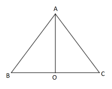 In an equilateral triangle with side ‘a’. Prove that the area of the ...