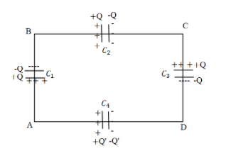 A Work Of Four 10mu F Capacitors Is Connected To Class 12 Physics Cbse