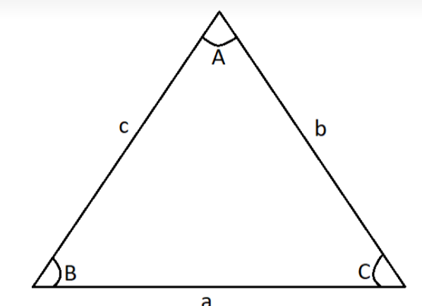 Triangle ABC has \\[AC = 8x - 3,{\\text{ }}BC = 4x - 1,\\] angle \\[ABC ...