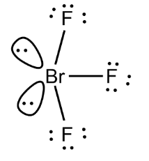 The type of overlapping in Br-F bond in $ Br{{F}_{3}} $ molecule is:(A ...