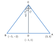 If \\[A\\left( 3,4 \\right)\\] and $B\\left( -5,-2 \\right)$ are the ...