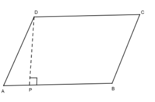 The base and the corresponding altitude of a parallelogram are 10cm and ...