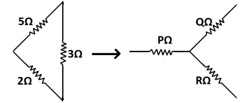 Calculate the equivalent resistance between a and b of the following ...