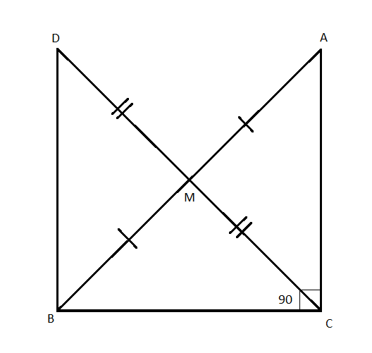 In a right triangle \\[ABC\\], the right angle at \\[C,M\\] is the ...