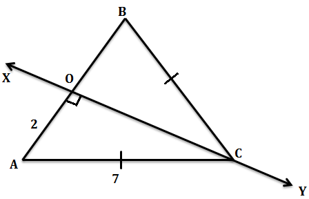 Find length of the side AB in the below figure.\n \n \n \n \n a.2b.3c.4d.5