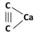 The number and type of bonds between two carbon atoms in $Ca{C_2}$ are ...