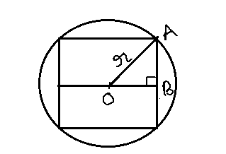 A circular cylinder is circumscribed about a right class 9 maths CBSE