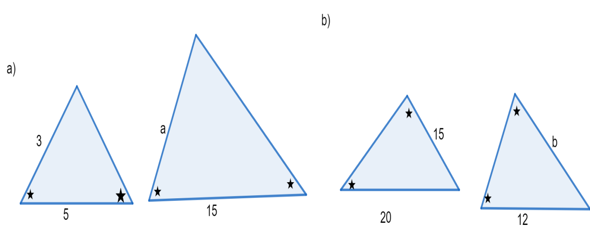Assuming that the triangles below are similar? How do I find the scale