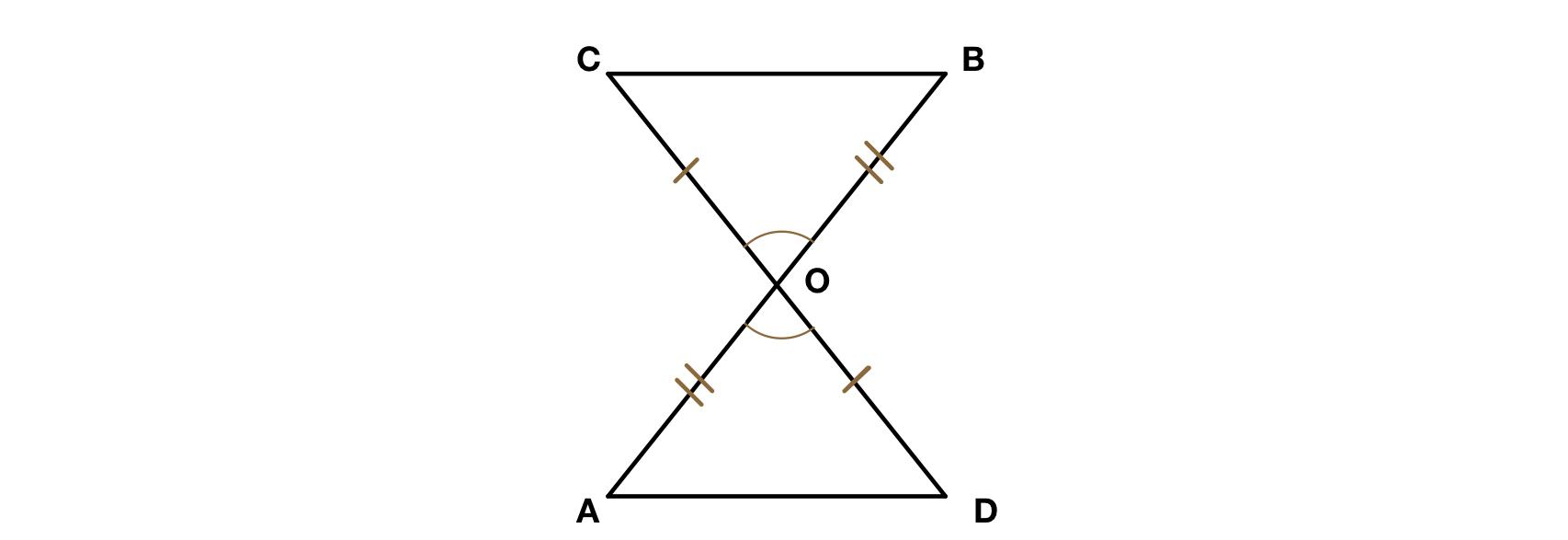 In The Figure Oa Ob And Od Oc Show Thata Triangle Aodcong Triangle Bocb Ad 6641