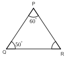 In a triangle \\[\\vartriangle PQR,\\angle P={{60}^{\\circ }}\\] and ...