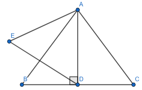 AD is an altitude of an equilateral \\[\\Delta ABC\\] . On AD as base ...