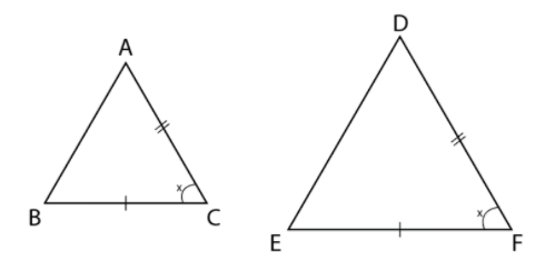 Which of the following pairs of triangles are congruent?(Multiple ...