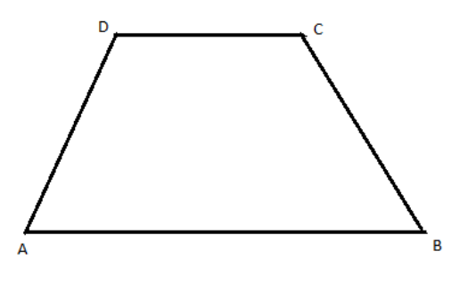 In the figure above (not to scale) ABCD is trapezium in which ...