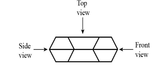how to draw a hexagonal prism