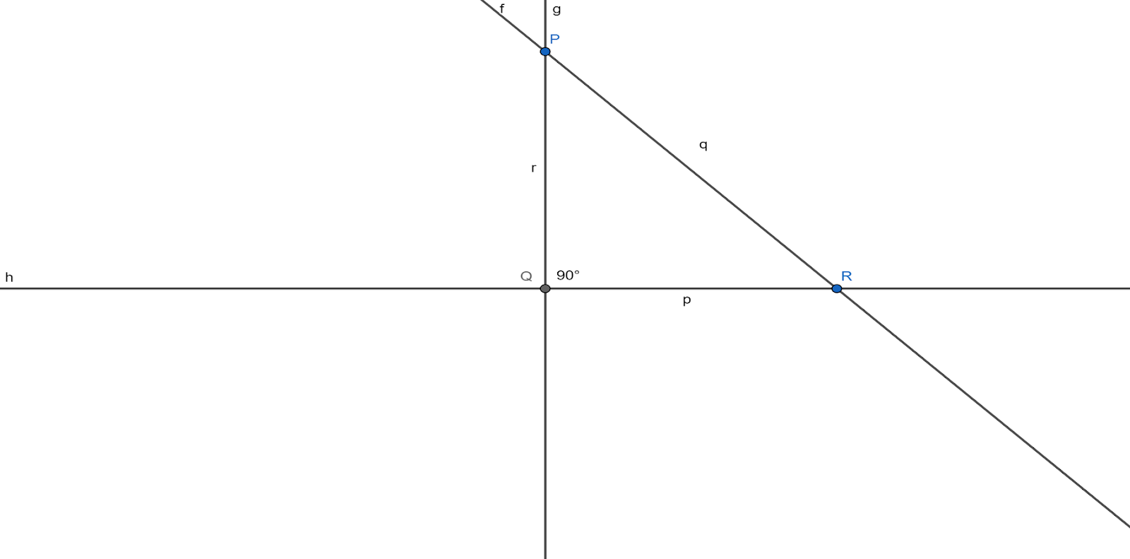 In triangle PQR right angled at Q PQ 3cm and PR 6cm class 11 maths CBSE