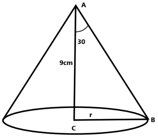 find-the-diameter-of-the-cone-whose-vertical-angle-is-60-degree-and-the