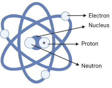 The correct diagram representing the basic structure of an atom is:(A ...