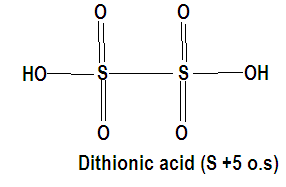 sulphur oxoacids oxidation