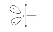 Example(s) of super octet molecule is\/are:A. \\[Cl{{F}_{3}}\\] B ...