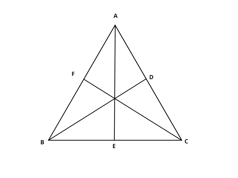 Prove That The Medians Of An Equilateral Triangle Are Equal 