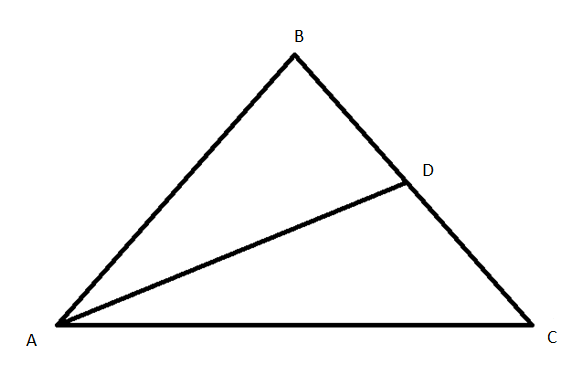 AD bisects angle \\[A\\] of triangle\\[ABC\\], where \\[D\\] lies on ...