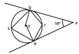 In the given figure below, $\\angle QSR$ is equal to\n \n \n \n \n A ...