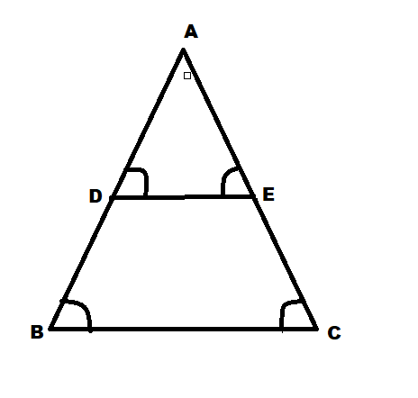 If \\[DE\\;\\parallel \\;BC\\]and \\[AD = 1.7cm\\], \\[AB = 6.8cm ...