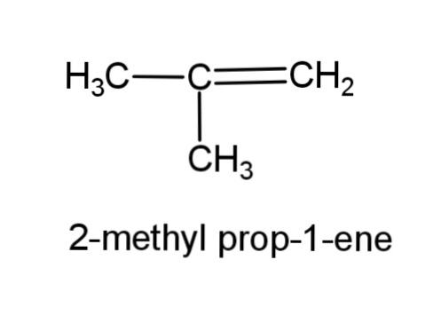 write the structures of the following compounds:(a) Prop-1-ene (b) 2, 3 ...