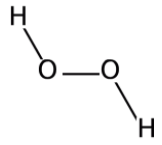 Hydrogen peroxide molecules are:A.Monatomic and form $X_2^{2 - }$ ionsB ...