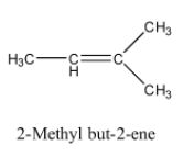 An alkene “A” on reaction with ${{O}_{3}}$ and $Zn-{{H}_{2}}O$ gives ...