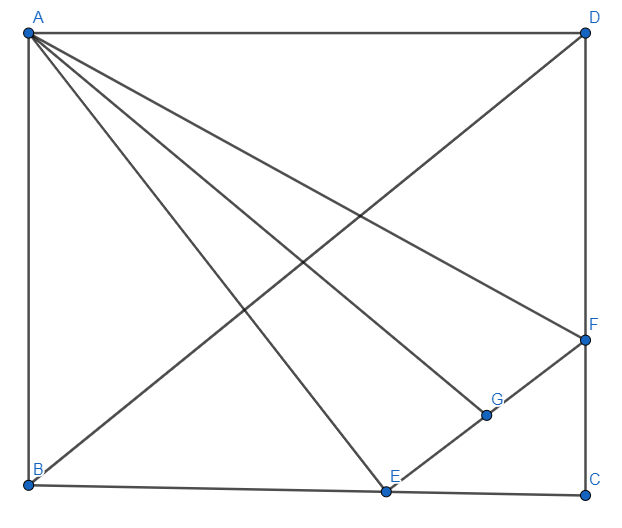 If Abcd Is A Square Is Parallel Ef And Eg Gf Which Class 10 Maths Cbse