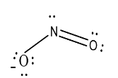 The actual geometry of $N{{O}_{2}}$ is(a) planar(b) linear(c) V-shape(d ...