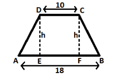 How do I find the base angle of an isosceles trapezoid with bases $ 10 ...