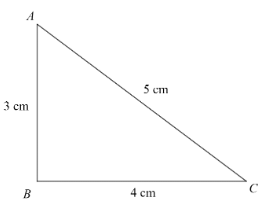 A $ 12\\;cm $ wire is given a shape of a right angled triangle $ \\;ABC ...