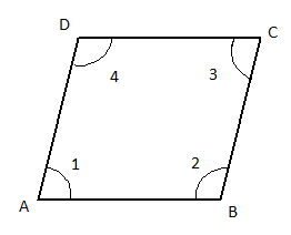 If in a quadrilateral, each pair of opposite angles is equal, then it ...