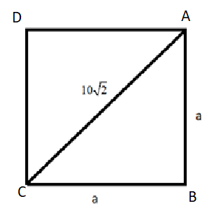 Find the perimeter and the area of a square, the length of whose ...