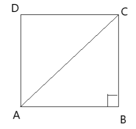 The length of the diagonal of the square is $\\sqrt 2 \\left( {6 + 2 ...