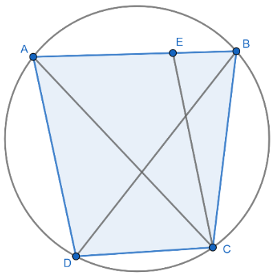 Prove that a cyclic trapezium is isosceles and its diagonals are equal.