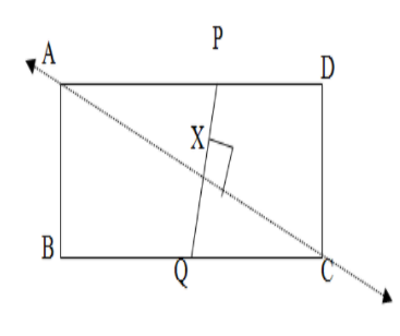 A rectangle is symmetrical about the lines joining the ---- of the ...