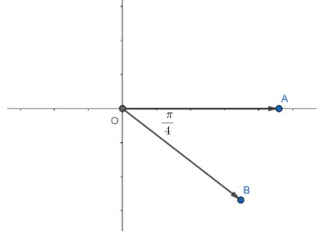 Mark the position of the revolving line when it has traced out the ...