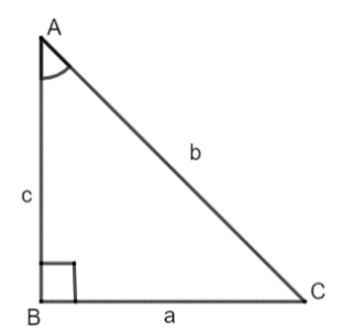 For a right triangle ABC, how do you find the sine, cosine and tangent ...