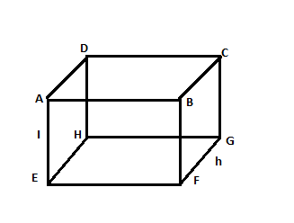 In figure, name the three edges which meet in the vertex G.\n \n \n \n \n