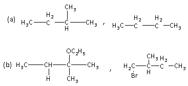 The products (A) and (B) are respectively \n \n \n \n \n \n \n \n \n \n