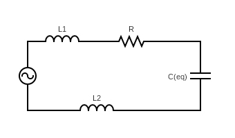 A generator with an adjustable frequency of oscillation is connected to ...