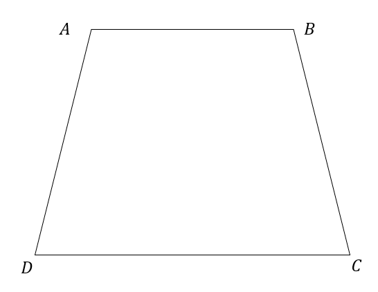 A quadrilateral which has exactly one pair of parallel class 10 maths CBSE