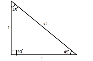 How do you use special right triangles to find the missing side lengths?