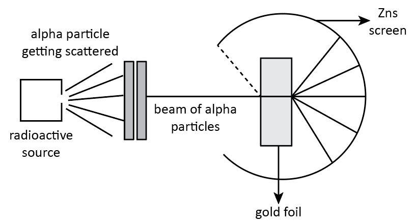 rutherford's experiments led to all of the following except